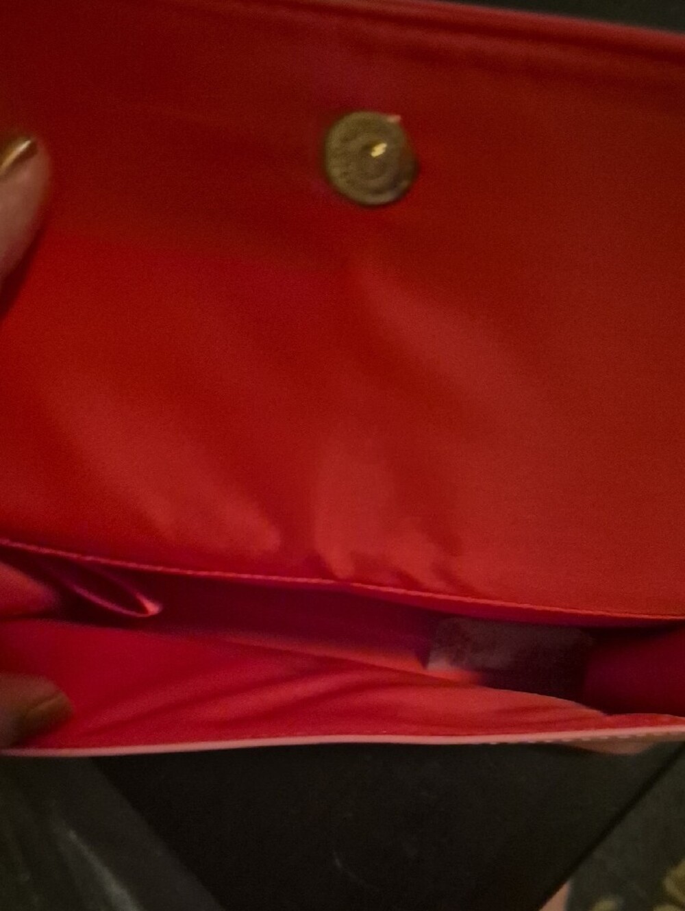 Juicy CoutureTwo-Tone Red & Pink Chain Crossbody Bag - Picture 3 of 3